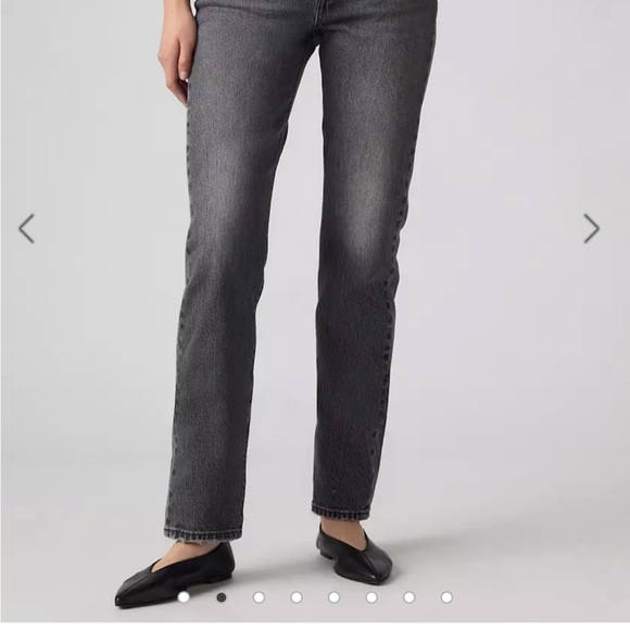 Levi's Women's 501 straight Jeans in Charcoal - Picture 1 of 4